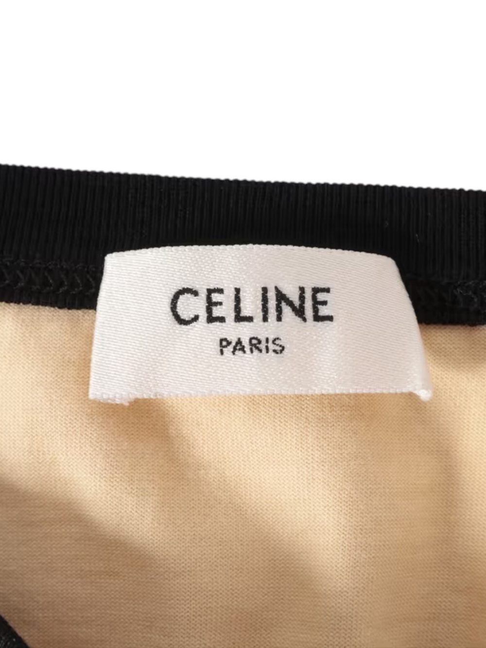 Celine Triomphe Ringer Tee - Picture 5 of 6